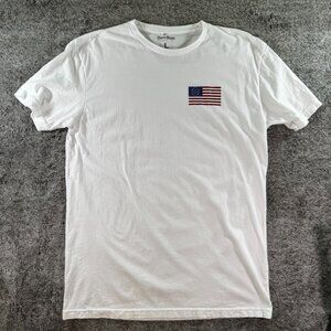 Own Boss Men's American Flag Shirt Sz L